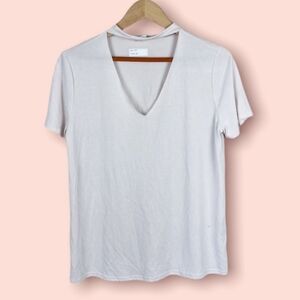 Lavender Field Keyhole T-shirt